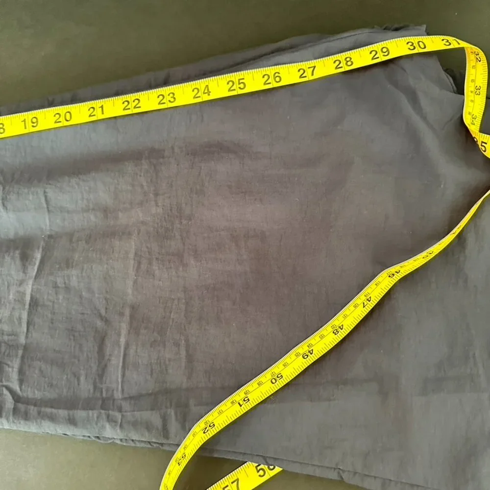 Y Project Navy Denim Cuff Track Pants Size XS
